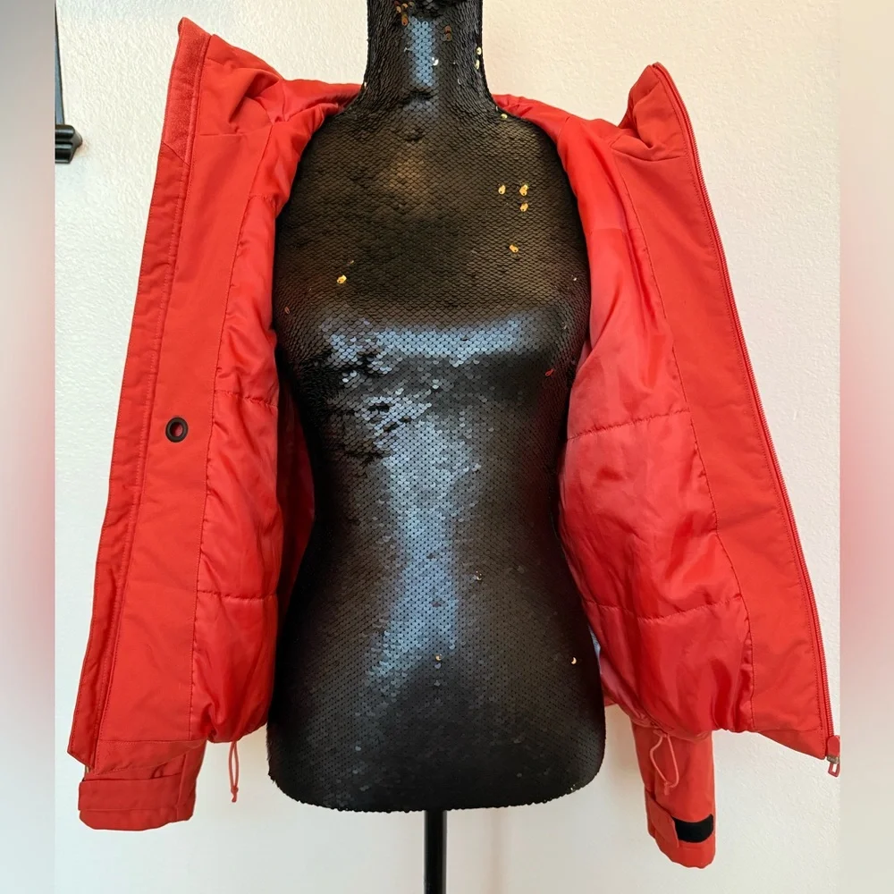 EUC Adidas Womans Hooded Weatherproof Jacket Size Small - Picture 5 of 10